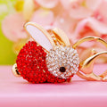 Jeweled Rabbit and Fish Keychains in Thirty Pictured Designs view 10