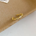 Open Rings Clear Sphere And Gold Marquise Crystal Styles view 7