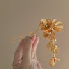 Gold Floral Cascade