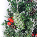 Crystal Leaf Feather Hanging Ornament Green Clear Styles view 6
