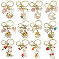 Headphone Charm Keychains in 19 Pictured Variations for Bags and Keys view 5
