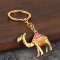 Metal/Alloy Camel Keychain With Colorful Saddle, 10 Styles view 11