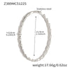 Z389 Silver Bangle