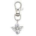Beaded Guardian Angel Keychain Silver Clasp Nine Styles view 12