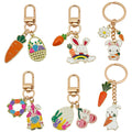 Six-Style Easter Bunny Egg Wreath and Carrot Keychain Collection view 5
