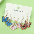Assorted Hook Earring Sets: Butterflies, Pink Ribbon, Halloween view 1