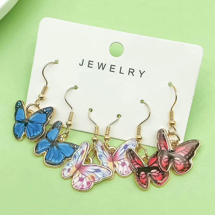 Assorted Hook Earring Sets: Butterflies, Pink Ribbon, Halloween