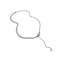 Silver Gold Ball Drop Lariat Pendant Necklaces Four Styles view 5