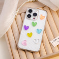 Color Note Glossy Heart Shaped DIY Phone Case Components view 2