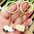 Cartoon Panda Enamel Chain Keychains in 8 Playful Poses view 11
