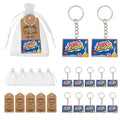 Back To School Wood Rectangle Science Print Keychain view 1