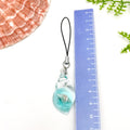 Starfish, Conch and Shell Charm Keychains Featuring Teal Conch Across 66 Variations view 3