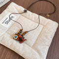 Wooden Animal Camera Pendant Cord Necklace Pendant Jewelry view 7