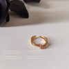 Gold Cross Ring