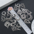Blue Heart Metal Charms with 11 Listed Options for DIY Jewelry Making view 4