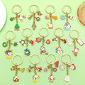 Christmas Charm Keychains Featuring Red Christmas Across 81 Pictured Variations view 4