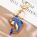 Crown Dolphin Keychains in Three Colors with Fortune Braided and Plain Loops view 12