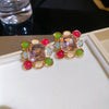 Gold Multicolor Studs