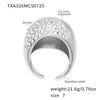 Steel White Ring