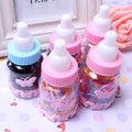 Bottle Packed Mini Hair Elastic Bands in Four Assortments view 1