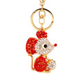 Jeweled Mouse and Auspicious Charm Keychains in Twenty-Five Designs view 5