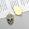 Halloween Colorful Halloween Theme and Skull Metal Charms with 18 Listed Options view 7