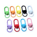 Colorful Swivel Lobster Clasps in Ten Painted Finishes view 5