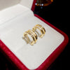 Gold Shell Hoop