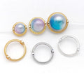 Double Hole Metal Bead Frames in Three Sizes and Three Finishes view 4