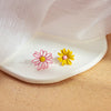 Pink Yellow Daisies