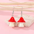 Novelty Food and Vegetable Resin Hook Earrings in Nine Designs view 9