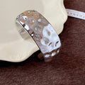 Sixteen Gold Or Silver Wave Crossed Openwork And Wide Cuff Designs view 8
