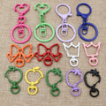 Colorful Heart, Bow, Cat and Fruit Lobster Clasps in Five Styles view 4