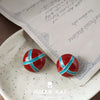 Red Teal Cross