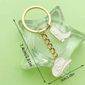 Western Cowboy Charm Keychains Featuring Black Boot Across 30 Pictured Variations view 7