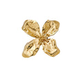 Oversized Metal Flower Cuff Bracelets Rings Eight Styles view 5
