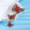 Three Butterfly Vine Brooch Decorative Metal Pin For Jackets And Lapels view 4