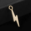 Gold-Tone Lightning Bolt