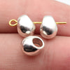 Antique Silver 9.4x7.7x7.2mm