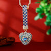 Sky-Blue Gem-Heart