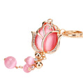 Crystal Tulip Fruit and Clover Keychain Collection in Twenty Eight Designs view 5