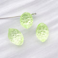 Lemon Shaped Acrylic Charms in Solid and Transparent Colors view 12
