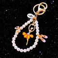 Pearl Ballet Angel Keychains in Six Dress Colors plus Assorted Option view 7
