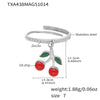 Steel Cherry Ring