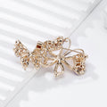 Butterfly Shell Metal Brooch Pin for Jackets and Lapels view 3