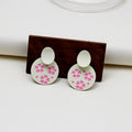 Twenty Two Colorful Cartoon Floral and Novelty Earrings view 9
