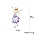 Ballerina Brooch In 2 Styles With Polished Metal And Decorative Details view 5