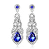 Blue Crystal Tassel