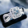 Silver Tone Size 7