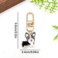 Dog Charm Keychains in 13 Pictured Variations for Bags and Keys view 8